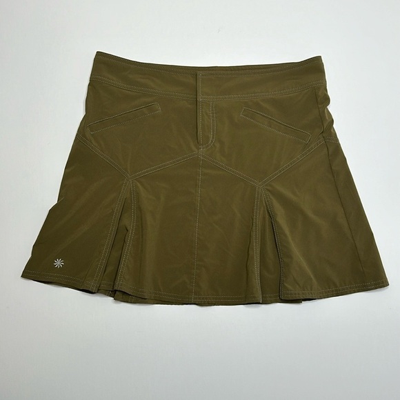 Athleta Olive Green Skirt - Picture 1 of 6